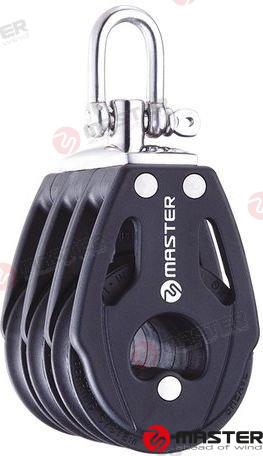 Trojitý otočný závěsný blok