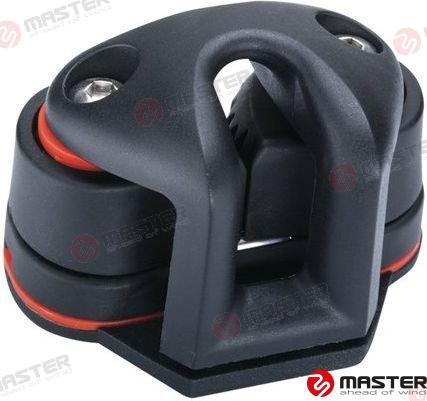 SMALL ALUMINUM CLEAT/ANGLE FAIRLEAD 0612F