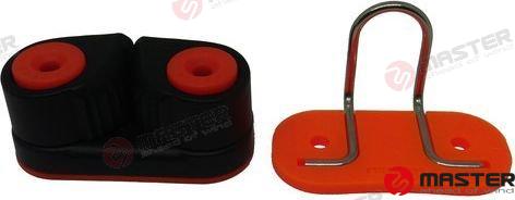 MEDIUM ALUMINUM CLEAT/WIRE FAIRLEAD 1204F