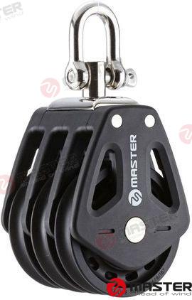 90 MM TROJNI/VRTLJIVI VARNOSTNI BLOK 0905F