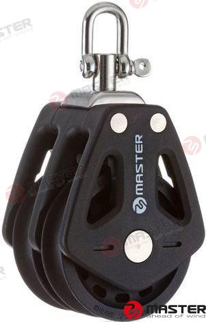 BLOCCO DOPPIO/SWIVEL SHACKLE 3503F 35MM