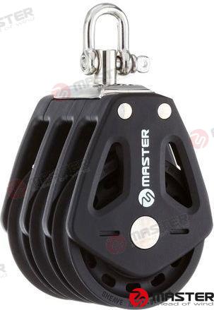 BLOCCO TRIPLO/GIVELLO SHACKLE 35MM