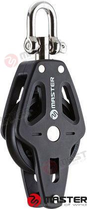 72MM SINGLE/BECKET/SWIVEL SHACKLE BLOCK 7202F