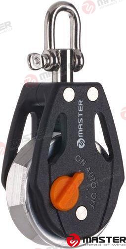 40 MM-ES RACSNIS / EGYSZERES BLOKK / FORGÓFEJ 0401F