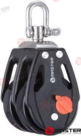 40 MM-ES RACSNIS / DUPLA BLOKK / FORGÓFEJ 0403F