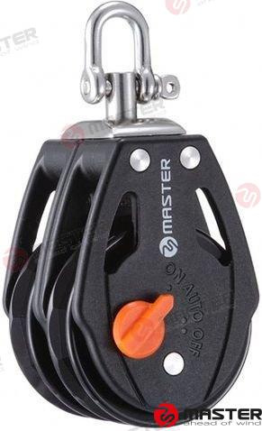 57 MM-ES RACSNIS / DUPLA BLOKK / FORGÓFEJ 0503F