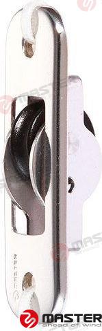 16MM EINZEL-DECK-AUSGANGSBLOCK/ EDELSTAHL S