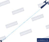 BOAT HOOK - COATED ALU WHITE - FIXED 1.8 003AL