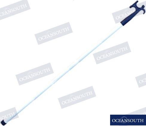 BOAT HOOK - COATED ALU WHITE - FIXED 1.8 003AL