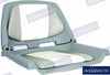 ASIENTO DE PESCADOR PLEGABLE ACOLCHADO GRIS/CARBÓN 702-23