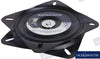ZITTING DRAAIBAAR 7" (175MM) ZWART EDC COATED 760
