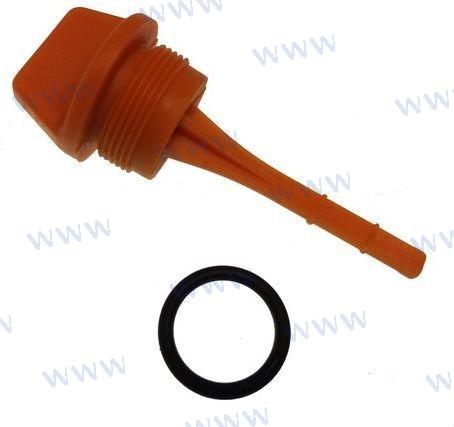 Plug with dipstick