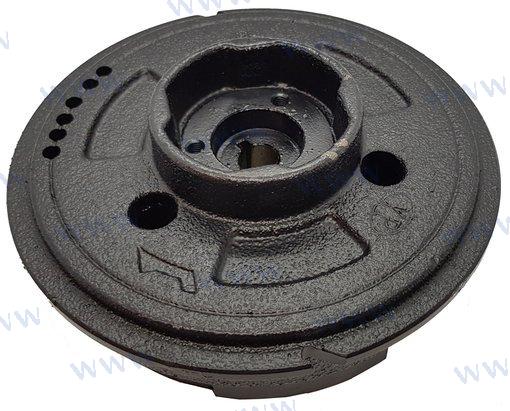 Flywheel assy, standard hand start models