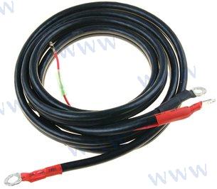 Power source line, for outboards w. electric start (20-100 hp)