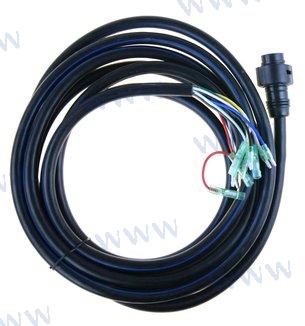 Remote control wire loom for Yamaha 703 10-pin remote control 5 mtr.