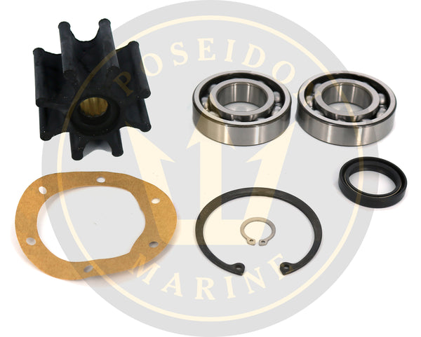 PoseidonMarine® ウォーターポンプキット Volvo Penta TAMD60 AQD70 842275 837370 837371 Johnson F7