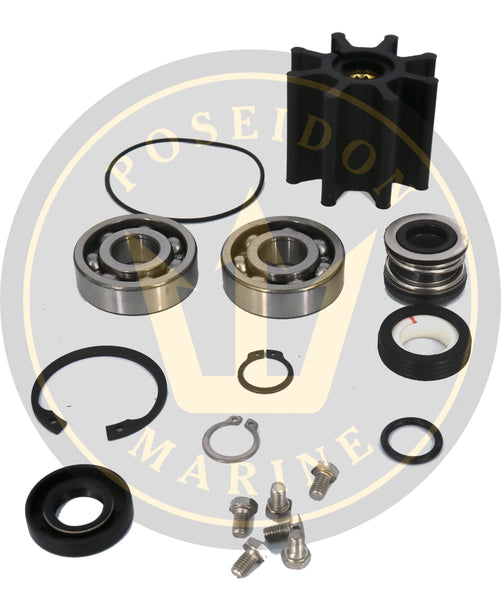 PoseidonMarine® ウォーターポンプ修理キット ヤンマー 4LHA 10-24535 119175-42500 127610-42200