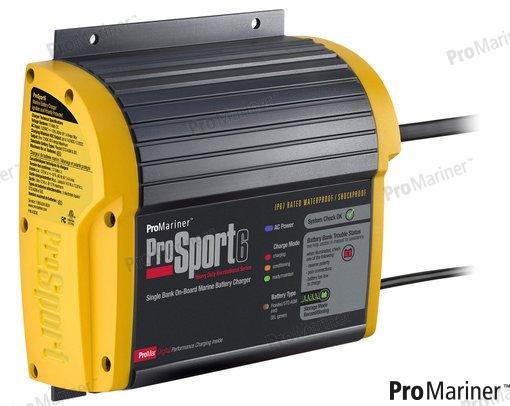 Batterioplader ProMariner 6A 12V 1-batteri