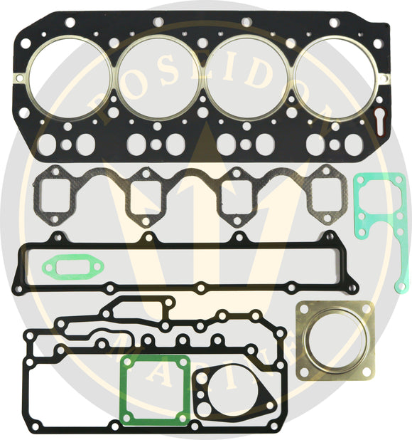 Head gasket set for Yanmar 4LHA-DTE DTP DTZE RO : 719173-92600 with 119174-01340