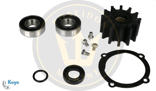 PoseidonMarine® ウォーターポンプ修理キット Volvo Penta 841640 Johnson F5B 10-24228-1 18-3586