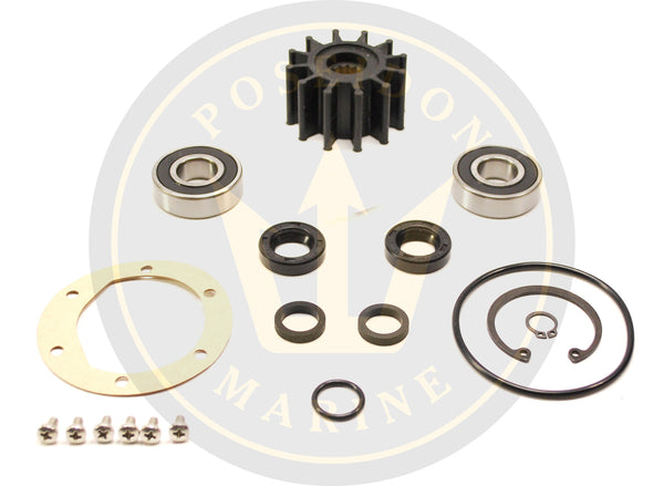 PoseidonMarine® ウォーターポンプキット Volvo Penta 2003T 858150 858408 10-24268-4 21972908