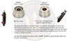PoseidonMarine® トリムシリンダー修理キット Volvo Penta シリンダー 3860881 メートル法