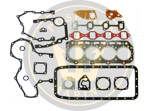 ヤンマー 4JHE 4JHTE 4JHDTE RO 用ヘッドガスケットセット：729470-92605（129553-01350付き）