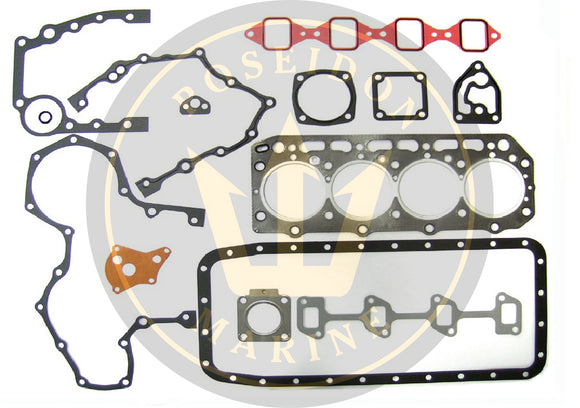 Head gasket set for Yanmar 4JH2-DTE E HTE RO : 729573-92605 with 129573-01351