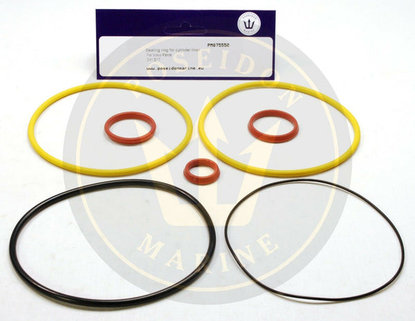 Crom® 실린더 라이너 씰 키트 볼보 펜타 MD11C MD11D MD17C MD17D 875550