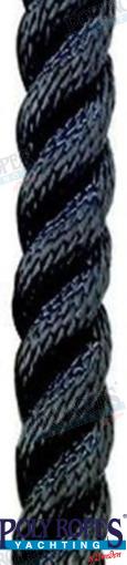 HOOGWAARDIG POLYESTER ZWART 24MM. (110 M) 1110042124
