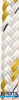 POLY-BRAID-16 12MM. YELLOW (165 M) 2204732912
