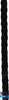 POLIESTER ROPE 4 MM BLACK 12 M 2210040240
