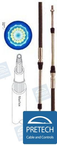 3300C Engine Control Cable 10,35m (34 feet)