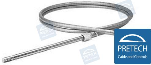 Pretech® Steering cable 3000 SS 9ft - 2,75m PRE550009