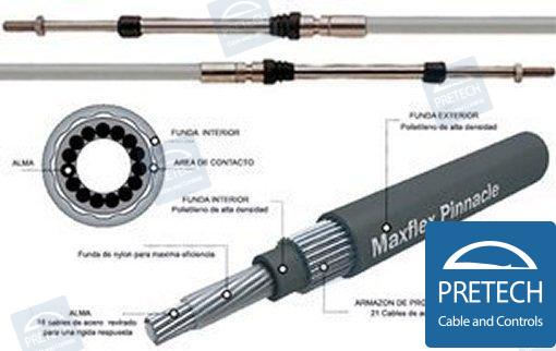 Engine control cable 3300S 12,7m (42 feet)