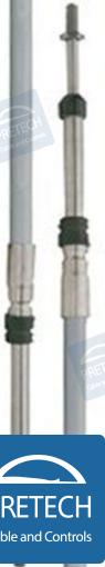 Motorbesturingskabel 4300C 3,05 m (10 voet)