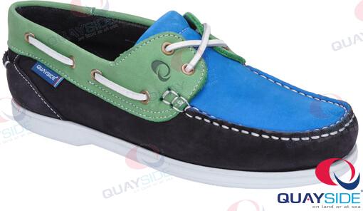 QUAYSIDE BERMUDA NAVY/ROYAL/EMERALD - 38 12038