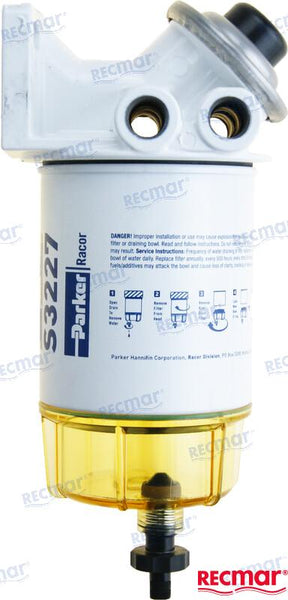 Fuel filter/water separator complete Racor 490R