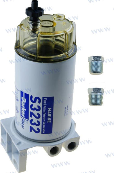 Fuel filter/water separator Racor S3232 complete filter unit