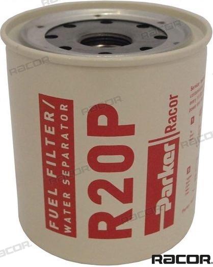 Racor brandstoffilter/vervangingselement diesel 30 micron (230-serie)