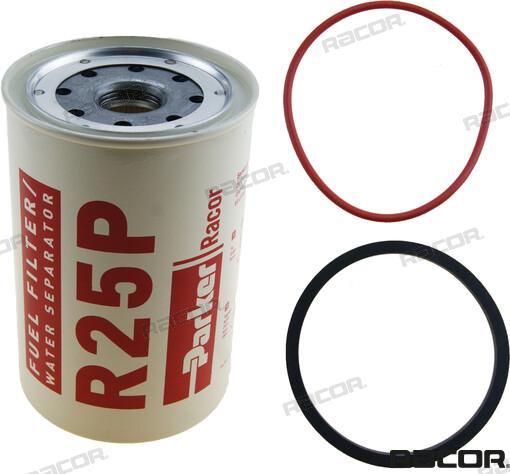Elemento de repuesto/filtro de combustible Racor diésel de 30 micrones (serie 245)