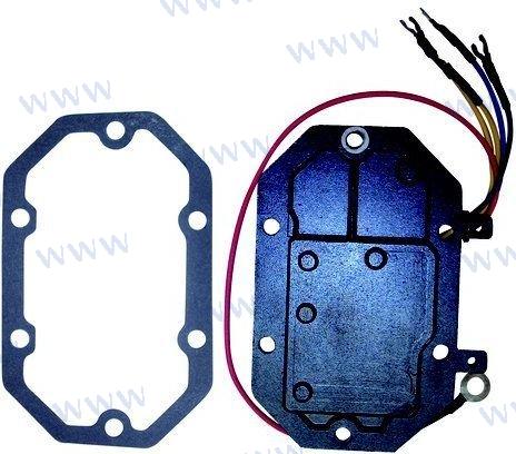 J&E Voltage Regulator (10 Amp V4 120-140HP) 0763791