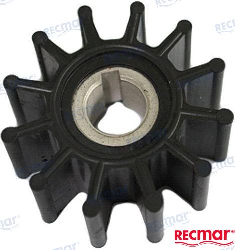 Sherwood 12-Blade Impeller Kit 10077K-SHW - Replacement Water Pump Kit For Onan Marine Engines