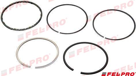 Zuigerveerenset 4.3/5.7L 0,030" os (-1995)