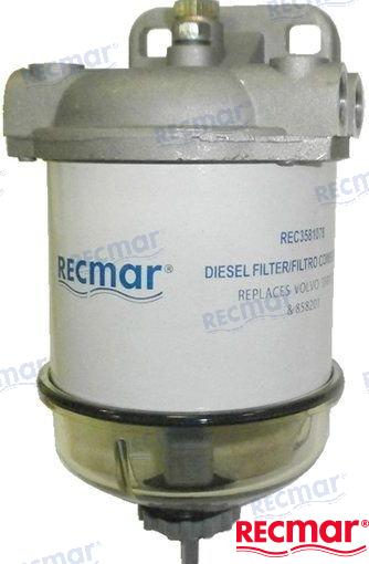 Water Separating Diesel Fuel Filter CAV Delphi 296