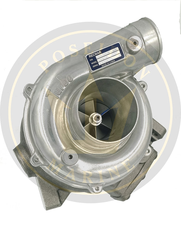 Turbodmychadlo Recmar® pro YANMAR 4LHA-DTE -DTZE 3455cc MYDH 119173-18040 119173-18041