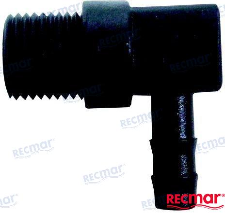 Hose elbow Evinrude/Johnson 60-70 hp (1988+) 5/16"