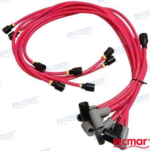Ignition wire kit for OMC, Volvo Penta Ford based 5.0 (302) &amp; 5.8 (351) V8 engines
