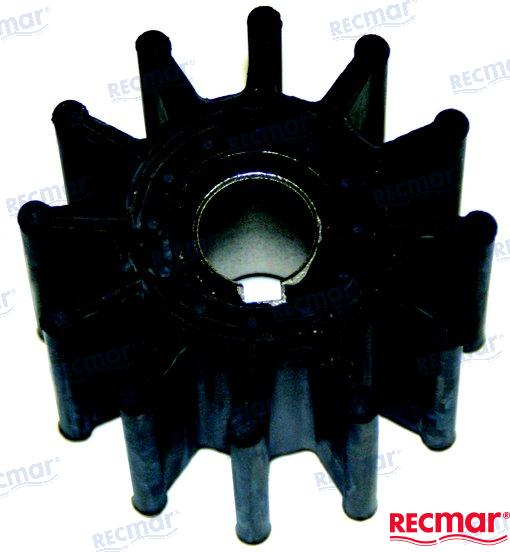 Recmar® impeller replaces Sherwood 15000K Mercruiser 7.3L diesel Cummins 4B 6B