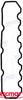 Valve Cover Gasket for Volvo Penta 30-series